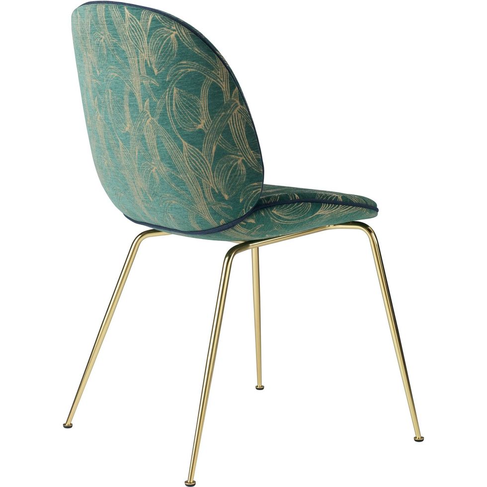 Chair, Furniture, Turquoise, 