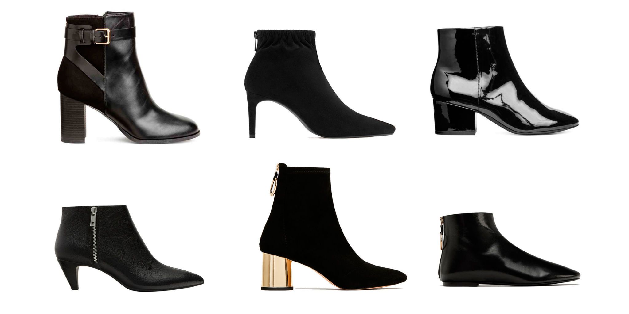 botines negros por menos de 50 euros botines negros menos por menos negros de 50 euros b41f88