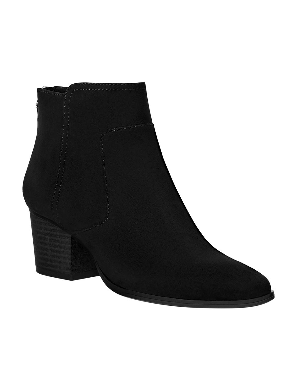 Footwear, Black, Shoe, Boot, Leather, Suede, High heels, 