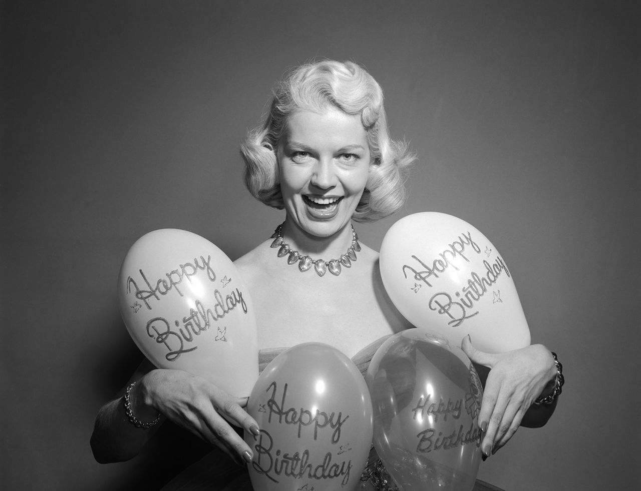 Balloon, Fun, Photography, Happy, Black-and-white, Monochrome, Smile, Style, 