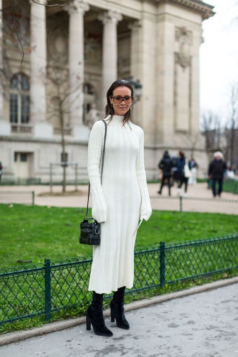 13 maneras de vestirse de blanco en invierno