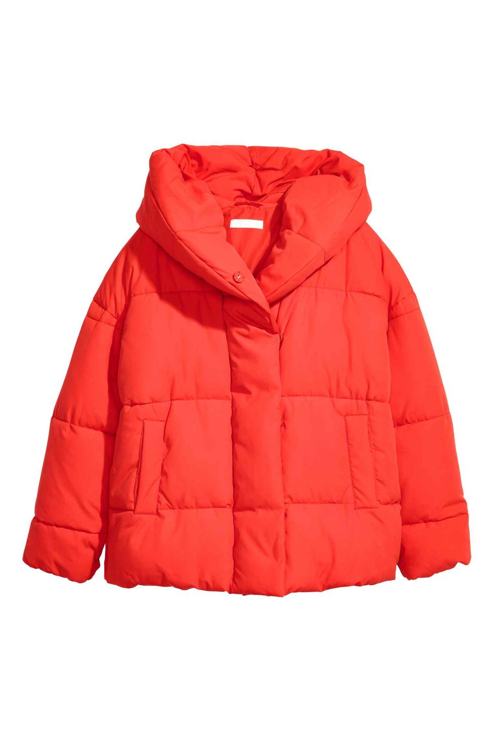 Clothing, Outerwear, Jacket, Hood, Red, Sleeve, Orange, Coat, Parka, 