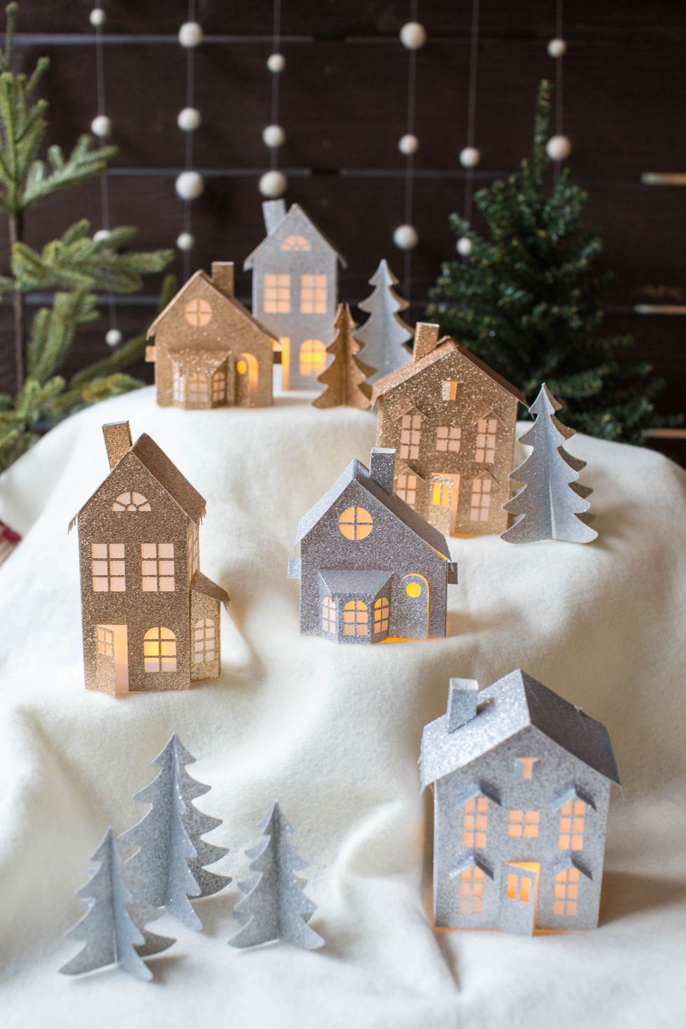 Home, House, Winter, Architecture, Tree, Christmas, Design, Gingerbread, Snow, Holiday, 