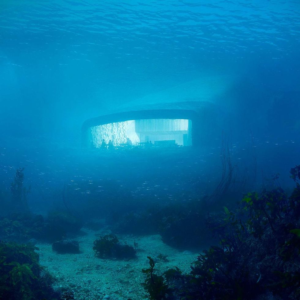 Restaurante bajo el mar