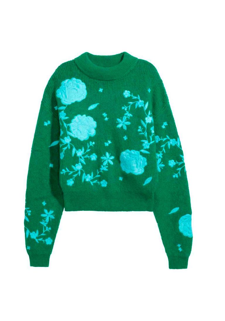 Green, Clothing, Sweater, Outerwear, Sleeve, Long-sleeved t-shirt, Turquoise, Top, Reindeer, T-shirt, 