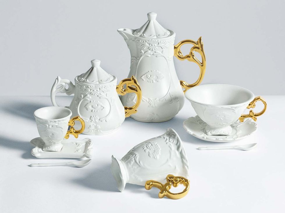 Set I-Wares, de porcelana fina de Seletti