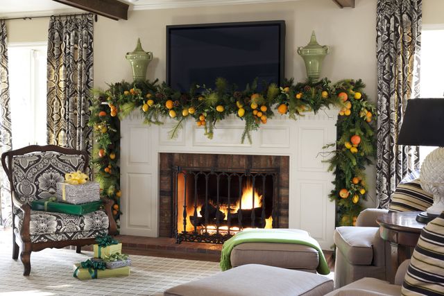 Living room, Room, Fireplace, Hearth, Furniture, Interior design, Property, Yellow, Home, House, 
