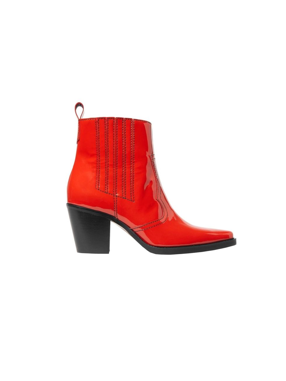 Footwear, Red, Boot, Shoe, High heels, Leather, Zipper, 