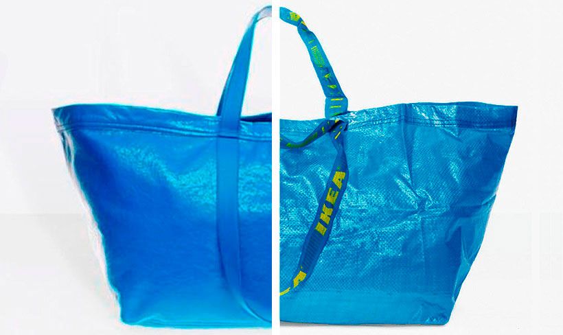 Esta es la respuesta de Ikea al diseño de Balenciaga (muy) inspirado en sus bolsas