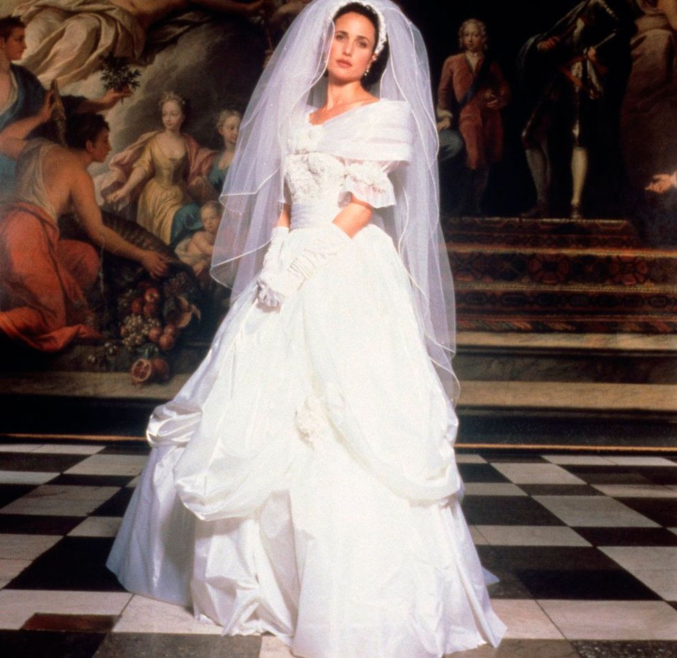 los mejores vestidos de novia del cine cuatro bodas y un funeral