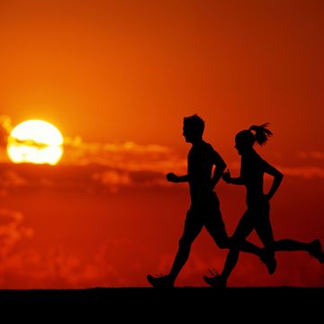 People in nature, Silhouette, Sky, Backlighting, Sunset, Heat, Sunrise, Photography, Evening, Happy, 