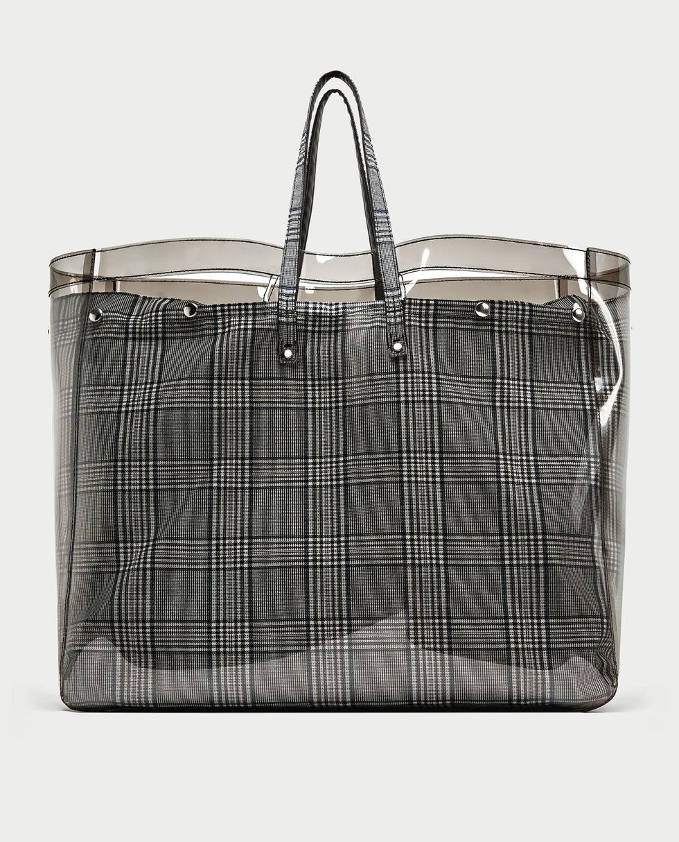Handbag, Bag, Fashion accessory, Product, Pattern, Design, Plaid, Tote bag, Shoulder bag, Material property, 