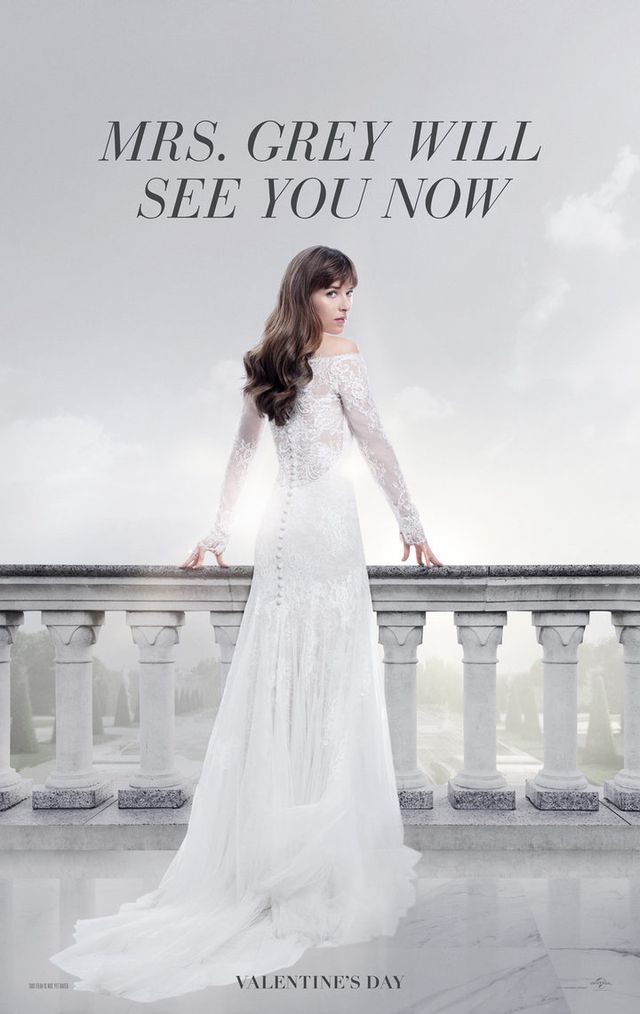 Anastasia Steele vestido boda Cincuenta sombras liberadas