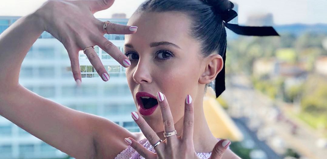 La manicura de Millie Bobby Brown que ha roto Instagram es 'low cost' - Las  uñas de Essie que llevó Millie Bobby Brown a los SAG Awards