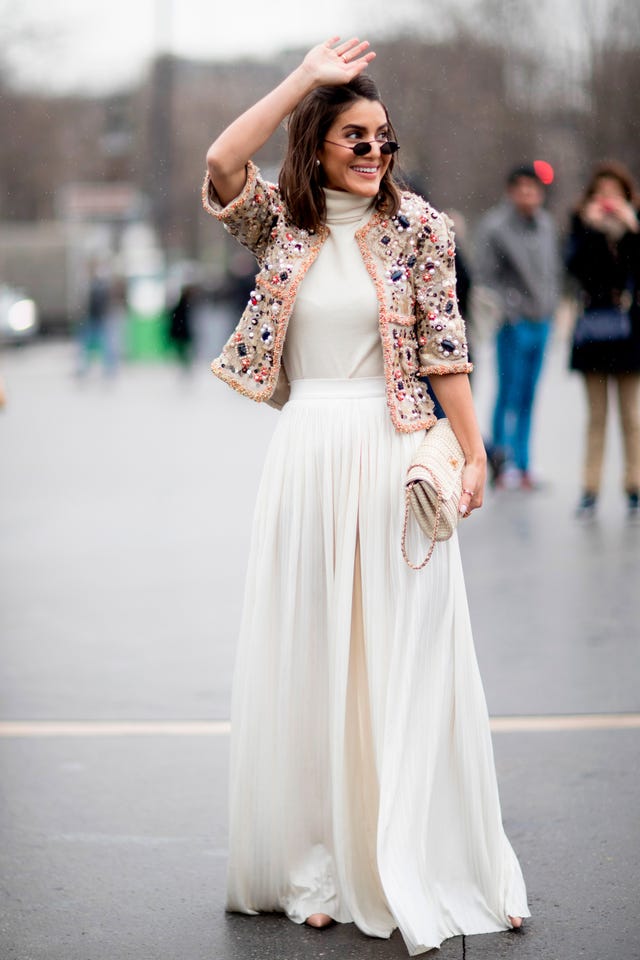 Outfit para Galería de Arte con Jersey de Cuello Alto y Chaqueta de Tweed