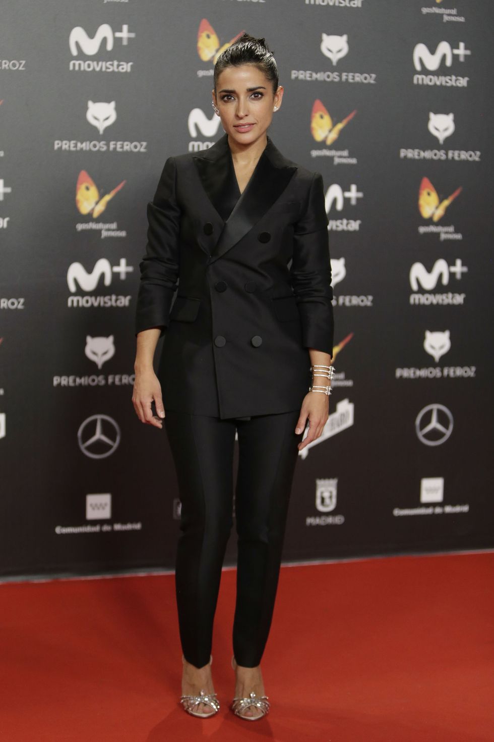 Actress Inma Cuesta at the 5th annual Feroz Awards on Monday, Jan. 22, 2018, in Madrid&#xA;en la foto : vestida por la firma " Dsquared "