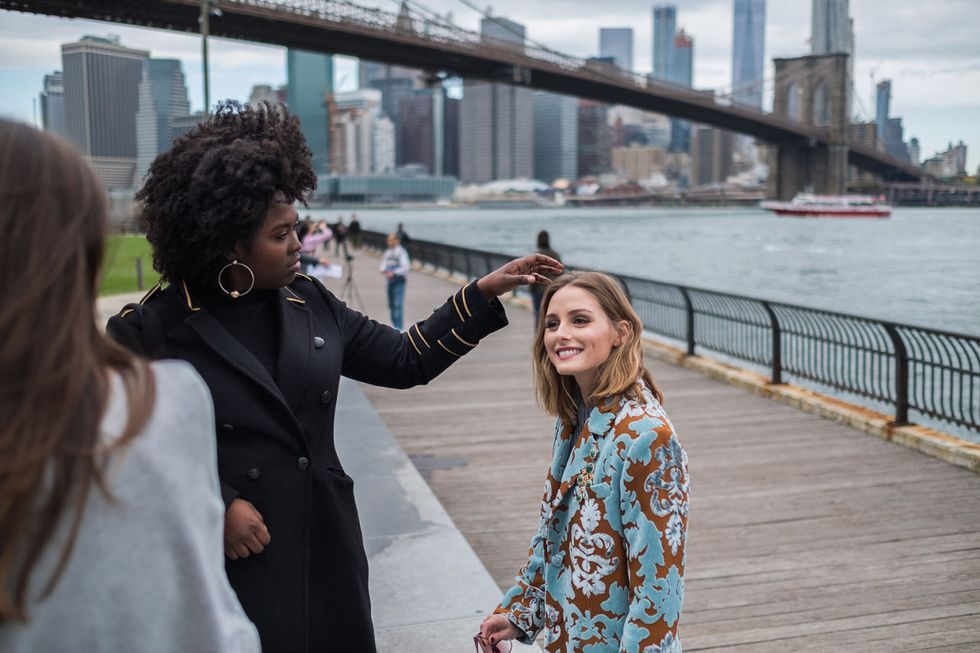 Un día de trabajo en Nueva York con Olivia Palermo, imagen de Bobbi Brown
