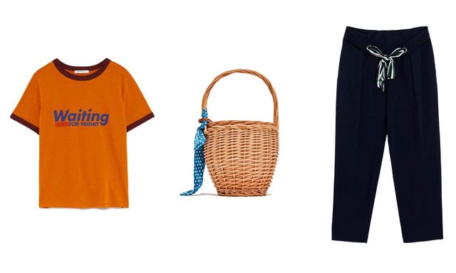 Clothing, White, Orange, Sportswear, Blue, T-shirt, Product, sweatpant, Yellow, Footwear, 