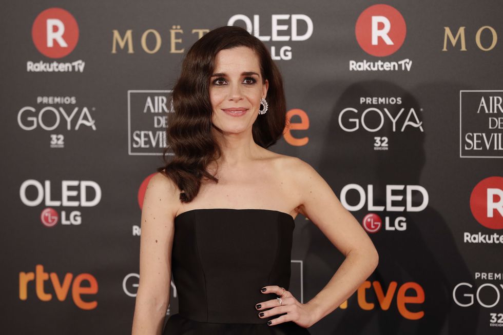 Actress Nuria Gago at photocall during the 32th annual Goya Film Awards in Madrid, on Saturday 3rd February, 2018.