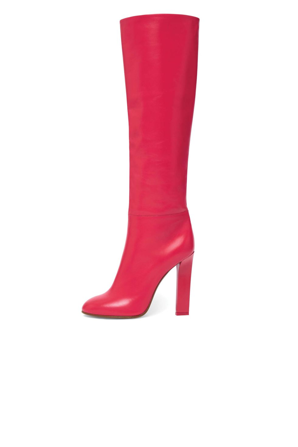 Footwear, Boot, Red, Knee-high boot, High heels, Shoe, Rain boot, Magenta, Leg, Riding boot, 