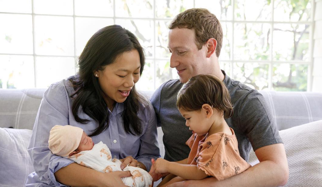 Mark Zuckerberg y familia