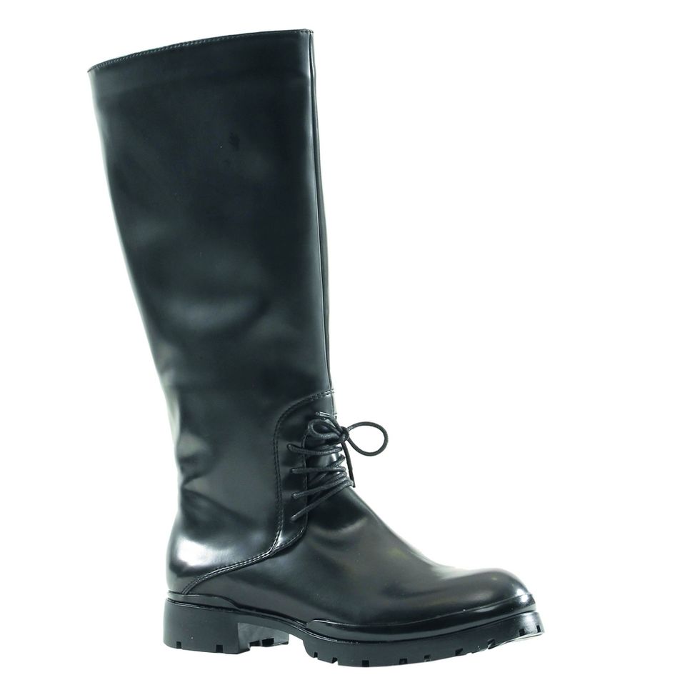 Footwear, Boot, Shoe, Leather, Riding boot, Black, Knee-high boot, Motorcycle boot, Work boots, Synthetic rubber, 