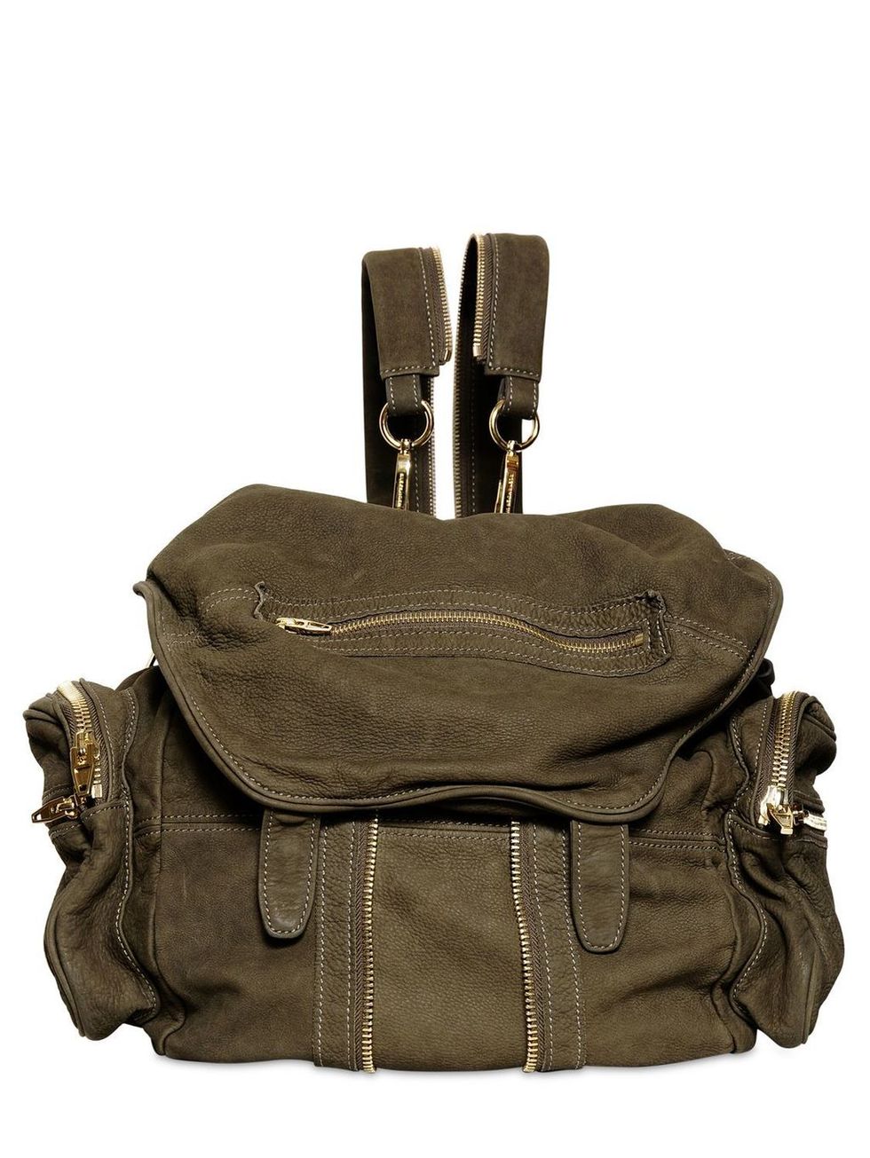 Brown, Khaki, Bag, Tan, Beige, Leather, Luggage and bags, Pocket, Webbing, 
