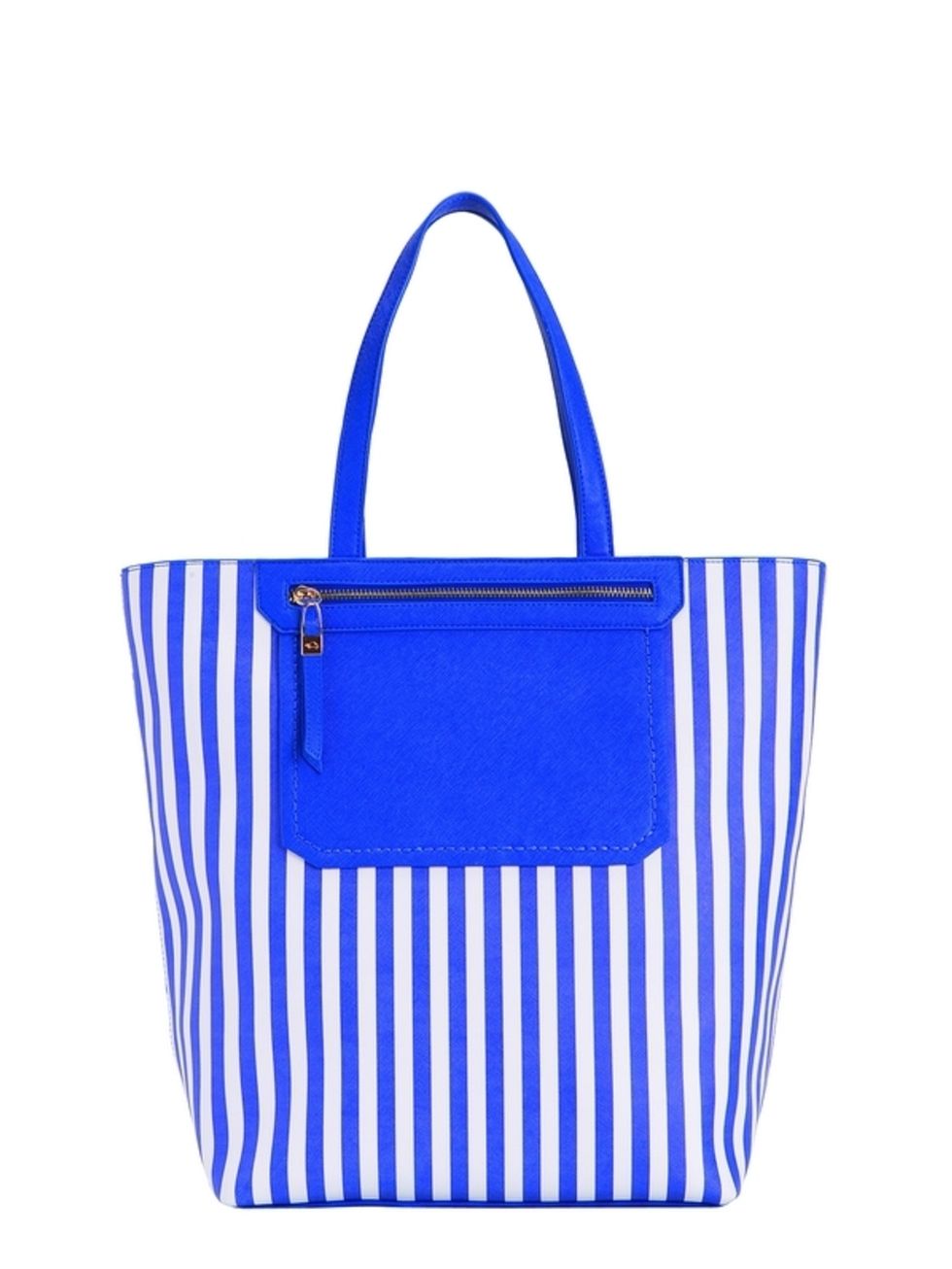 Bag, Style, Electric blue, Shoulder bag, Luggage and bags, Azure, Cobalt blue, Tote bag, Shopping bag, Brand, 