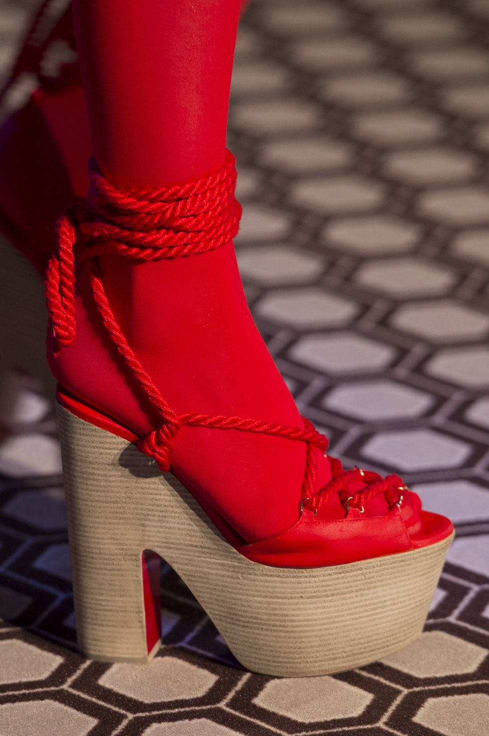 Footwear, Red, High heels, Carmine, Fashion, Beige, Close-up, Maroon, Foot, Sandal, 