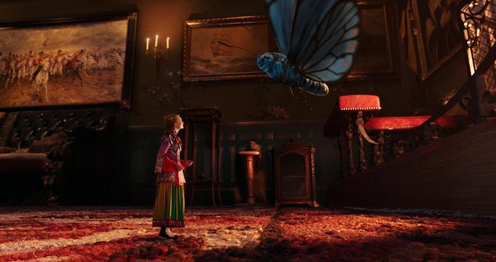 Art, Insect, Arthropod, Picture frame, Wing, Hall, Pollinator, Cg artwork, Painting, Fictional character, 