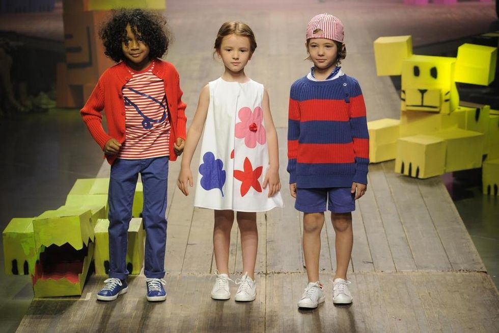 Child, Toddler, One-piece garment, Day dress, Fashion design, Jheri curl, Bermuda shorts, 