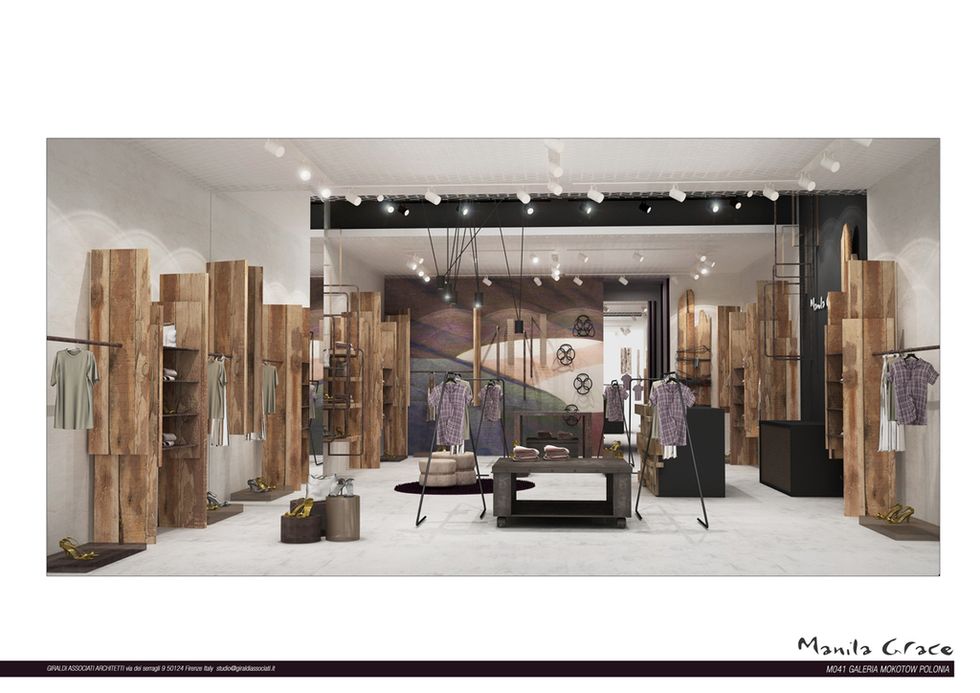 Interior design, Floor, Beige, Rectangle, Outlet store, Collection, Plywood, Display window, Boutique, 