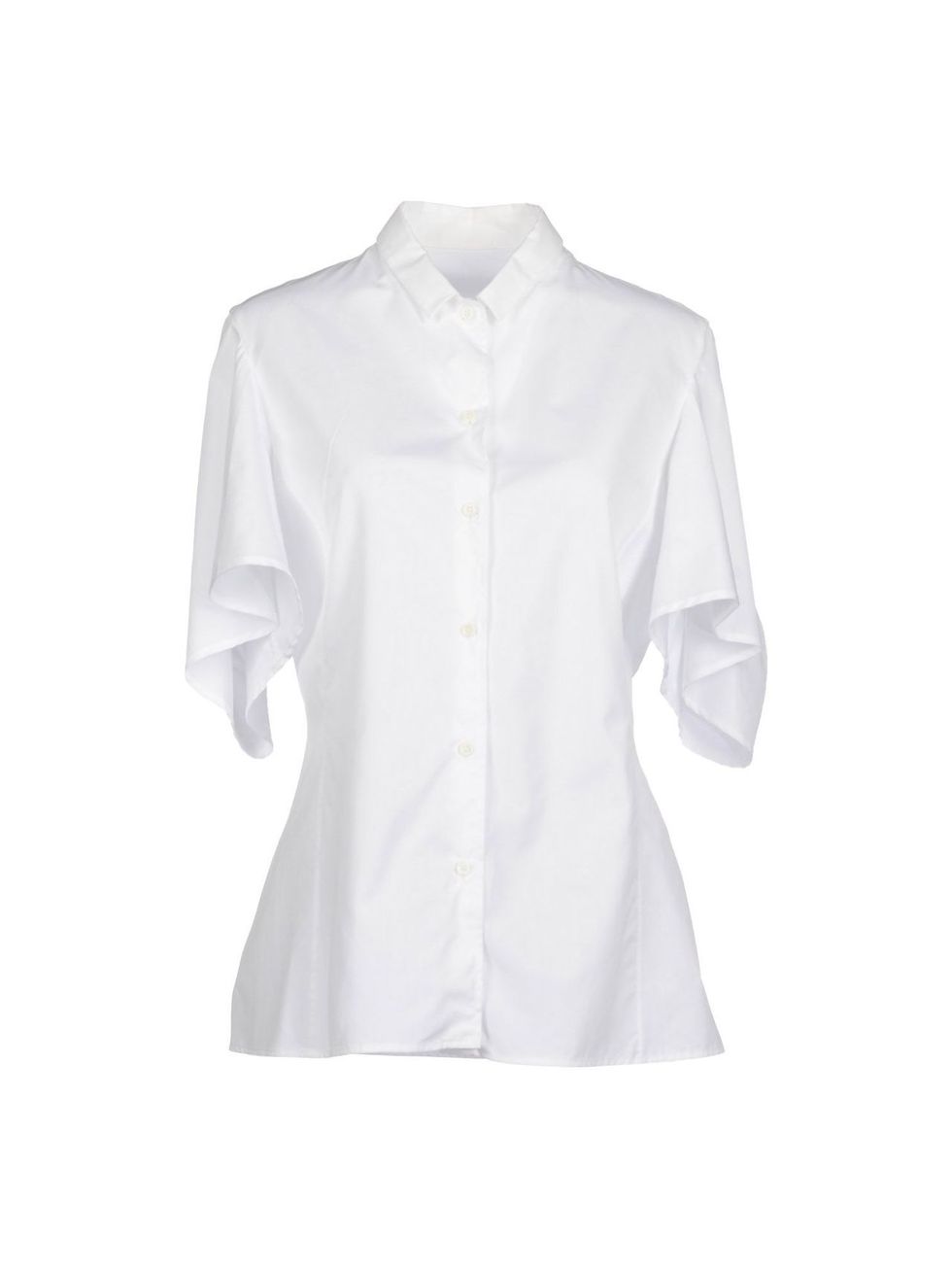 Product, Collar, Sleeve, Textile, White, Dress shirt, Fashion, Pattern, Button, Fashion design, 