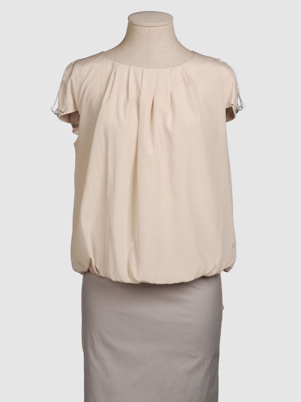 Brown, Sleeve, Shoulder, Textile, White, Khaki, Dress, Fashion, One-piece garment, Day dress, 