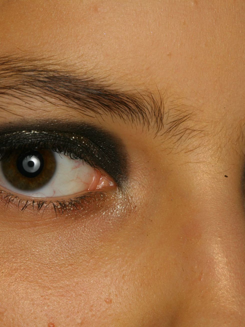 Brown, Eye, Skin, Eyelash, Eyebrow, Iris, Amber, Beauty, Organ, Close-up, 