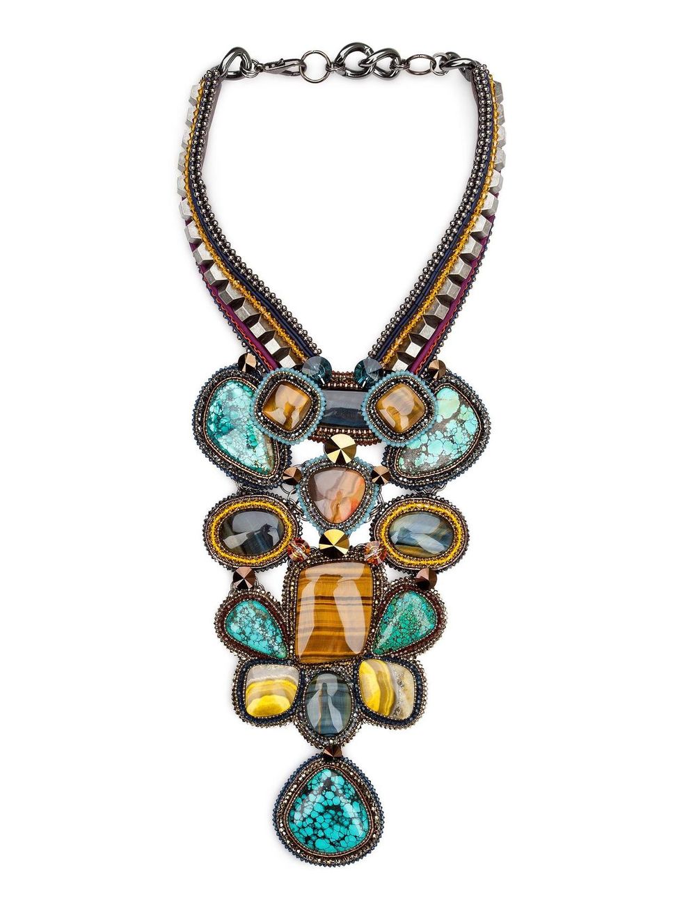 Jewellery, Fashion accessory, Teal, Body jewelry, Amber, Aqua, Turquoise, Natural material, Necklace, Gemstone, 