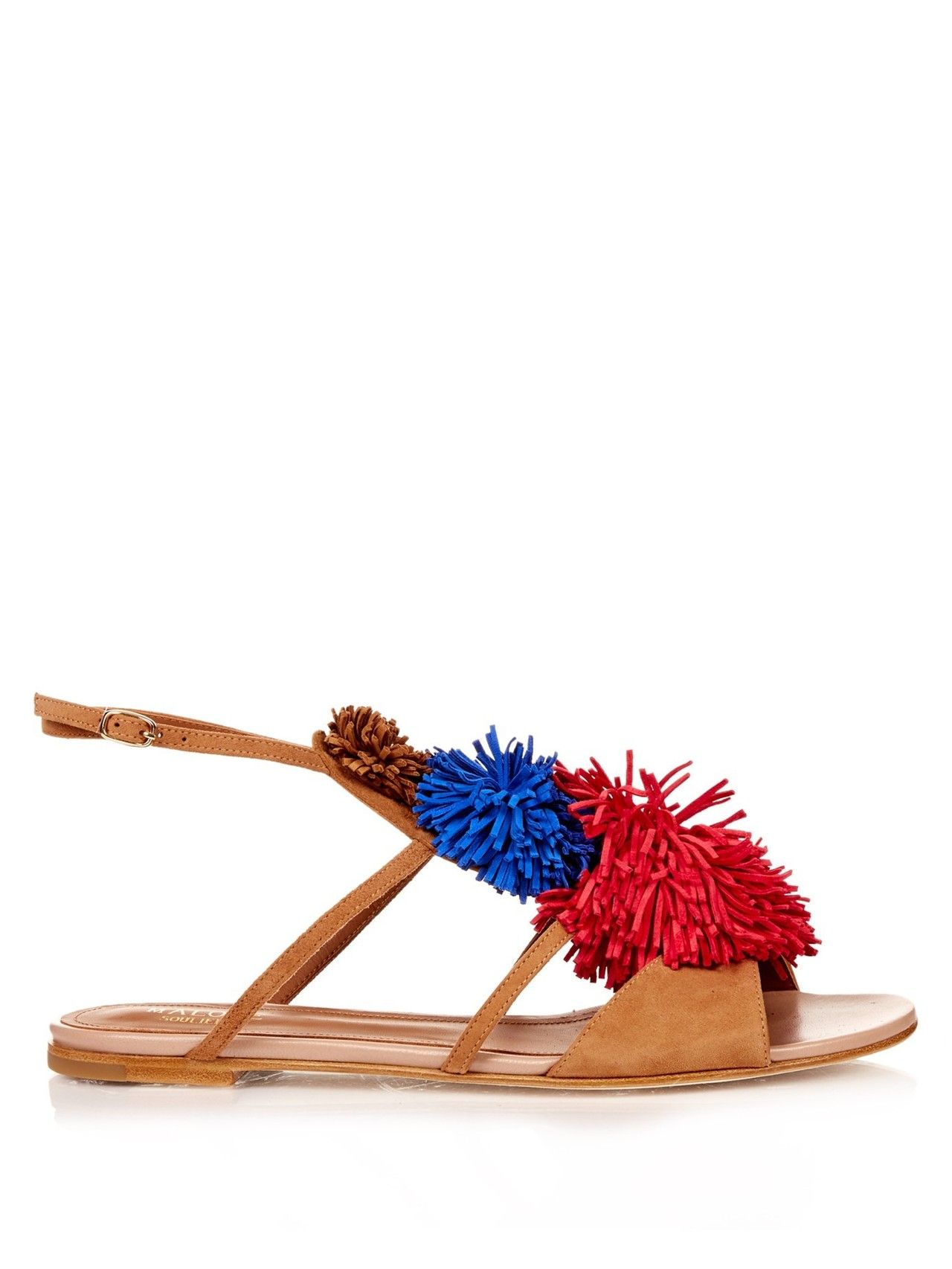 Sandali on sale pom pom