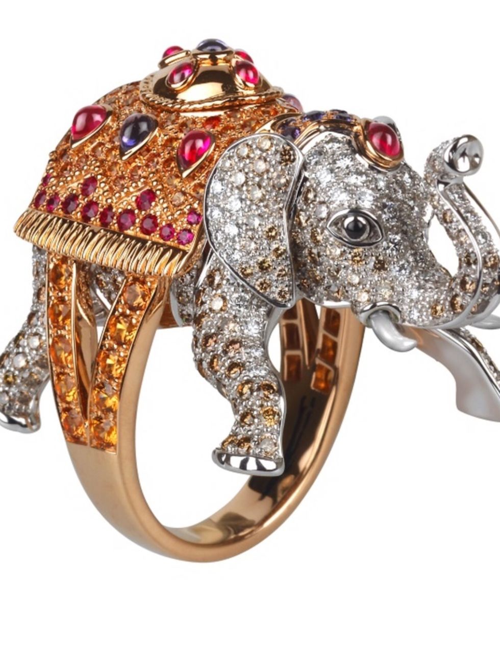 Metal, Elephant, Ring, Elephants and Mammoths, Engagement ring, Silver, Body jewelry, Working animal, Pre-engagement ring, Gemstone, 