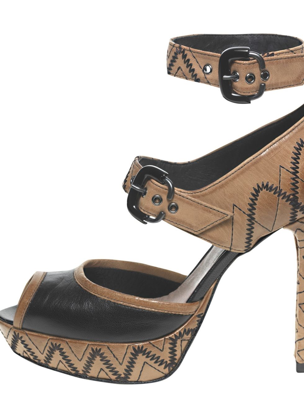 Brown, High heels, Sandal, Fashion, Tan, Costume accessory, Buckle, Khaki, Beige, Leather, 