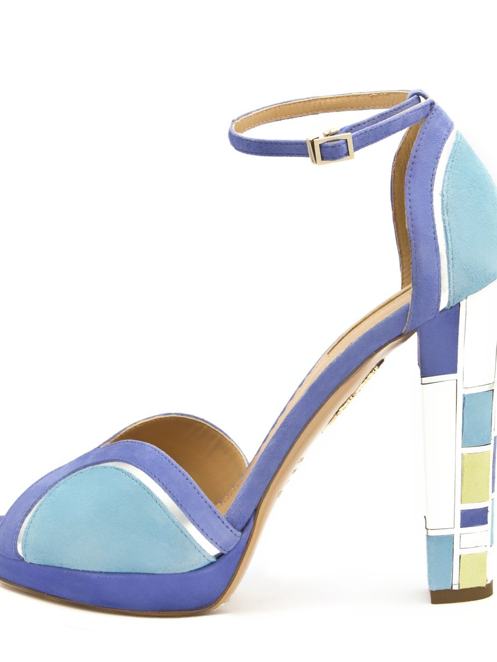 Footwear, Blue, Product, Brown, Yellow, High heels, Style, Sandal, Basic pump, Electric blue, 
