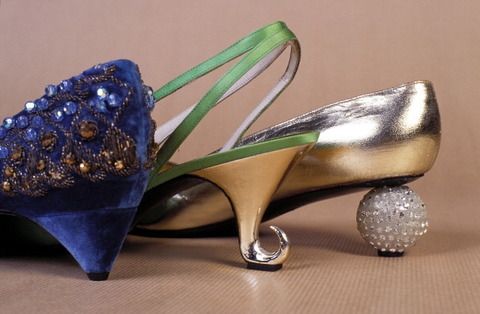 Natural material, Metal, Teal, Glitter, Silver, Craft, Still life photography, Bridal shoe, Toy, 