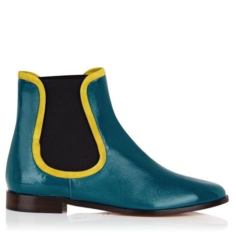 Blue, Green, Yellow, Boot, Teal, Aqua, Turquoise, Fashion, Leather, Electric blue, 