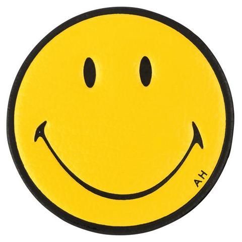 Yellow, Emoticon, Smiley, Happy, Facial expression, Line, Colorfulness, Circle, Pleased, Icon, 