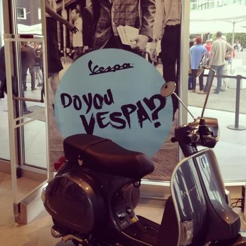Fender, Scooter, Moped, Handwriting, Vespa, 