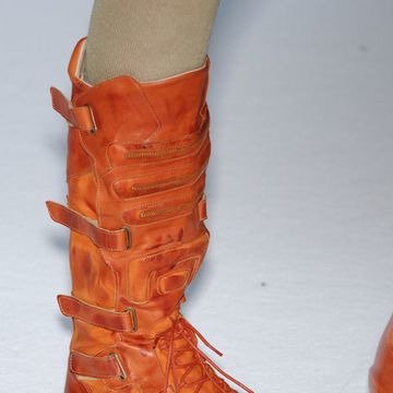Brown, Orange, Red, Amber, Tan, Boot, Carmine, Leather, Peach, Natural material, 