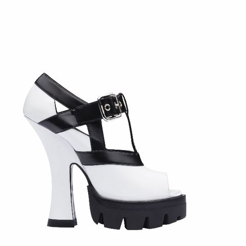 Black, Grey, Beige, Sandal, Synthetic rubber, High heels, Foot, Leather, Strap, 