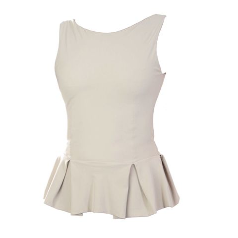 Product, White, Pattern, Beige, Ivory, Day dress, One-piece garment, Fashion design, Sleeveless shirt, Pattern, 