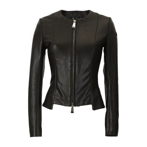 Jacket, Collar, Sleeve, Textile, Coat, Outerwear, Fashion, Leather, Zipper, Black, 