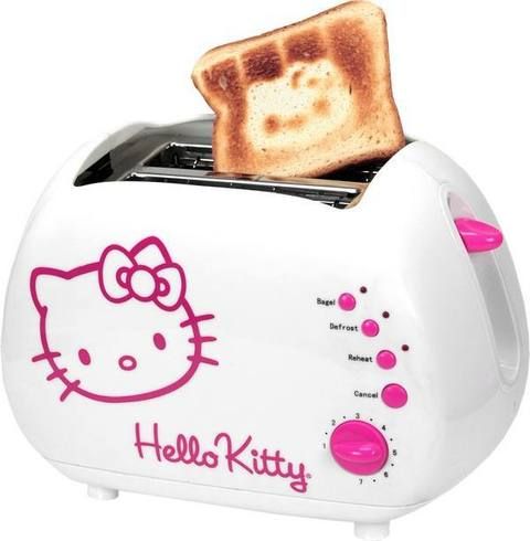 Pink, Magenta, Small appliance, Baked goods, Home game console accessory, Bread, Label, Toaster, Boot, Household supply, 