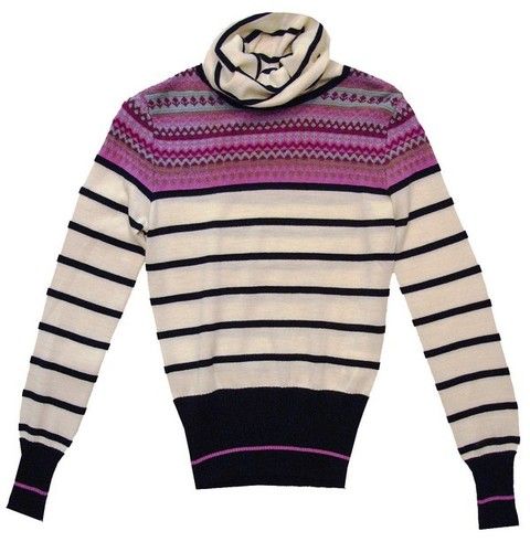 Clothing, Product, Sweater, Sleeve, Textile, White, Purple, Pattern, Violet, Magenta, 